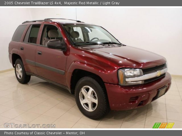 2005 Chevrolet TrailBlazer LS 4x4 in Majestic Red Metallic