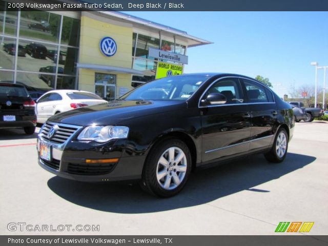 2008 Volkswagen Passat Turbo Sedan in Deep Black