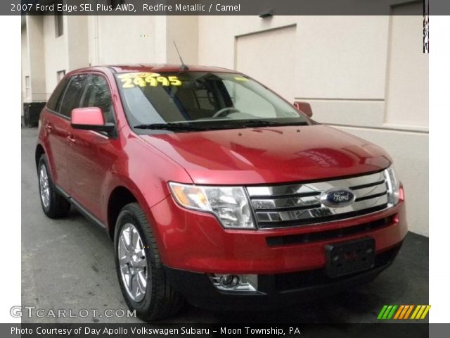 2007 Ford Edge SEL Plus AWD in Redfire Metallic