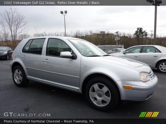 2002 Volkswagen Golf GLS Sedan in Reflex Silver Metallic