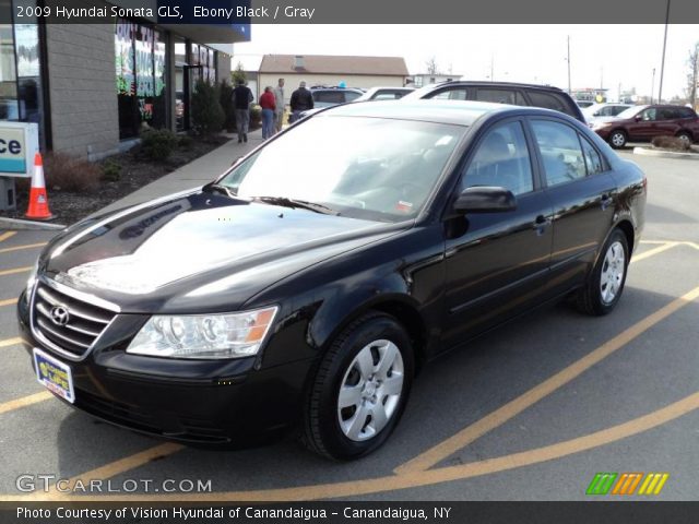 2009 Hyundai Sonata GLS in Ebony Black