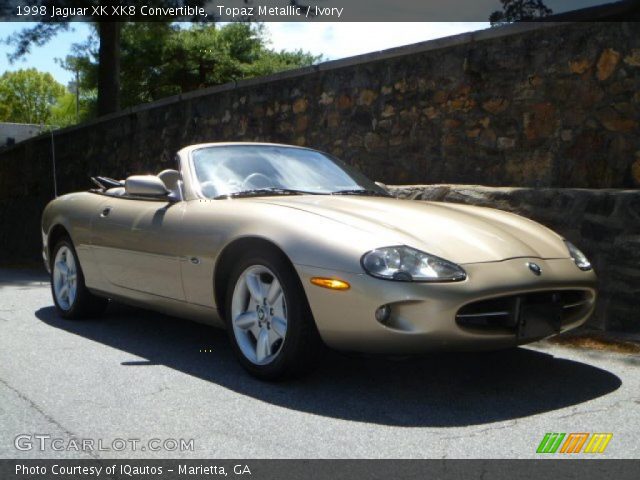 1998 Jaguar XK XK8 Convertible in Topaz Metallic