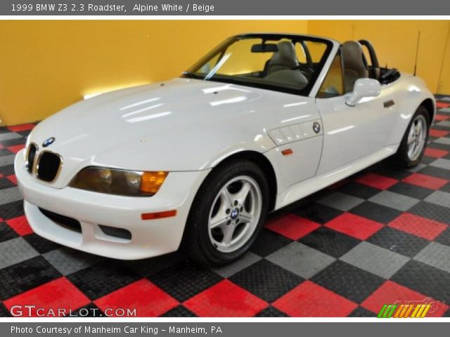 1999 BMW Z3 2.3 Roadster in Alpine White