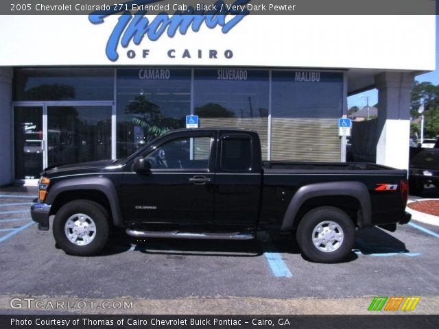 2005 Chevrolet Colorado Z71 Extended Cab in Black