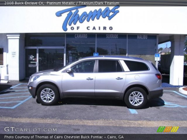 2008 Buick Enclave CX in Platinum Metallic