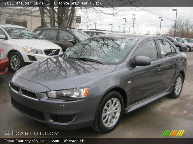 2011 Mitsubishi Lancer ES in Graphite Gray Pearl