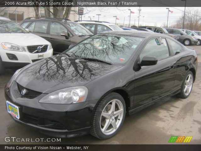 2006 Acura RSX Type S Sports Coupe in Nighthawk Black Pearl