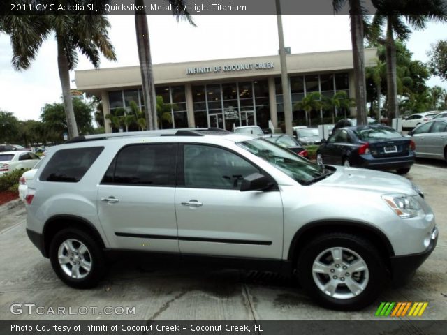 2011 GMC Acadia SL in Quicksilver Metallic