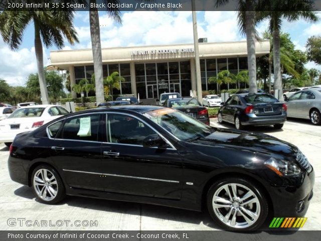 2009 Infiniti M 35 S Sedan in Black Obsidian