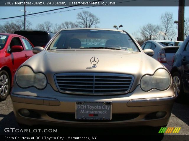 2002 Mercedes-Benz C 240 Sedan in Desert Silver Metallic