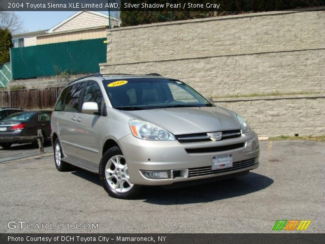 2004 Toyota Sienna XLE Limited AWD in Silver Shadow Pearl