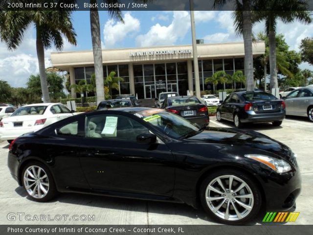 2008 Infiniti G 37 Coupe in Black Obsidian