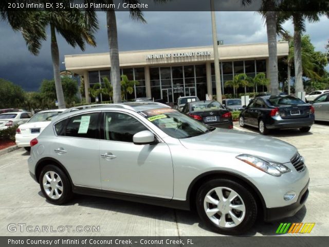 2010 Infiniti EX 35 in Liquid Platinum