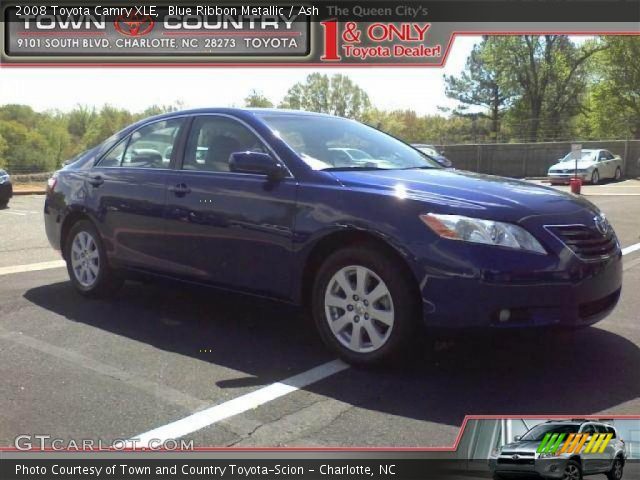 2008 Toyota Camry XLE in Blue Ribbon Metallic