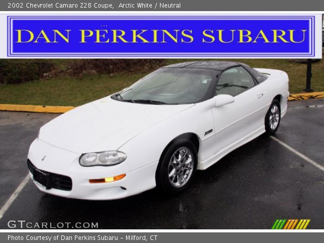 2002 Chevrolet Camaro Z28 Coupe in Arctic White