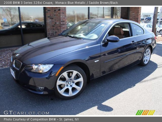 2008 BMW 3 Series 328xi Coupe in Monaco Blue Metallic