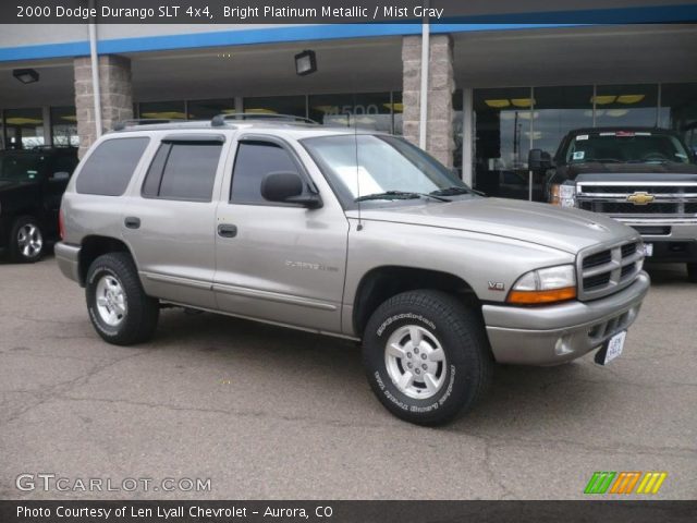 2000 Dodge Durango SLT 4x4 in Bright Platinum Metallic