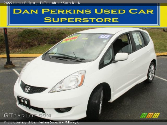 2009 Honda Fit Sport in Taffeta White