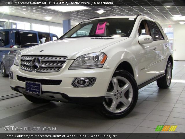 2008 Mercedes-Benz ML 350 4Matic in Arctic White