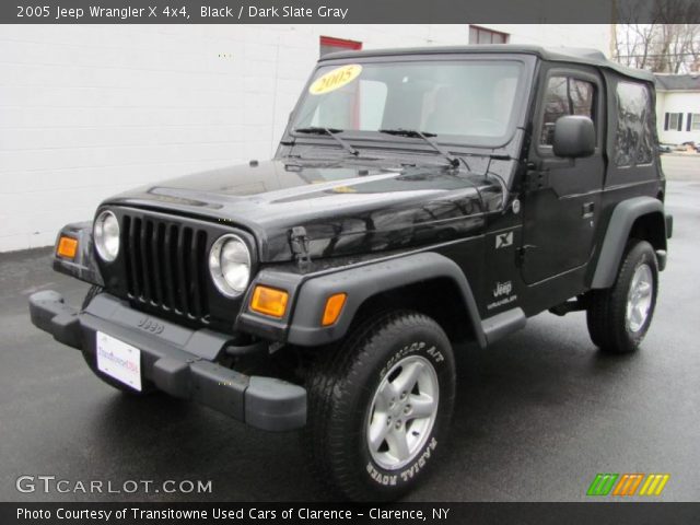 2005 Jeep Wrangler X 4x4 in Black