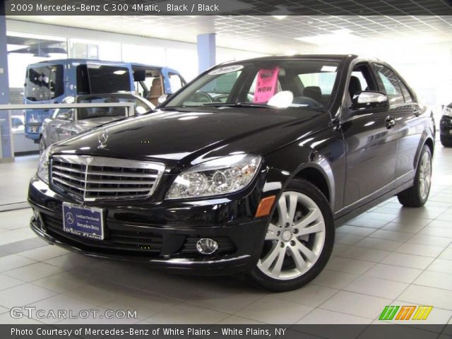 2009 Mercedes-Benz C 300 4Matic in Black