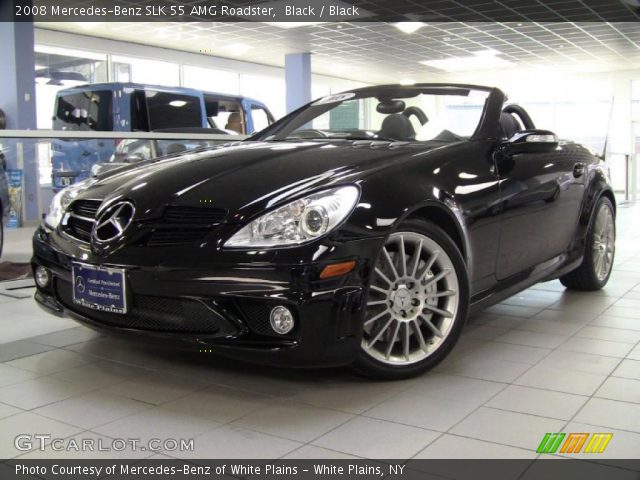 2008 Mercedes-Benz SLK 55 AMG Roadster in Black