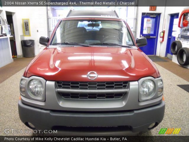 2004 Nissan Xterra SE Supercharged 4x4 in Thermal Red Metallic