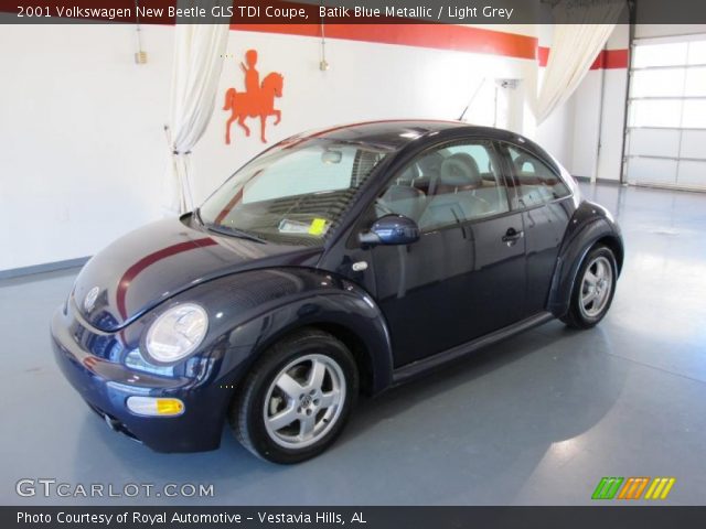 2001 Volkswagen New Beetle GLS TDI Coupe in Batik Blue Metallic