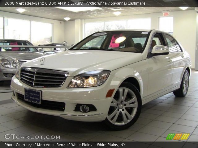 2008 Mercedes-Benz C 300 4Matic Luxury in Arctic White