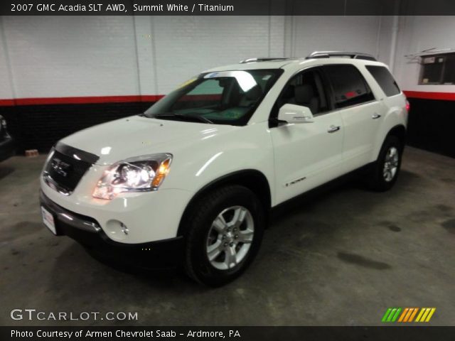 2007 GMC Acadia SLT AWD in Summit White