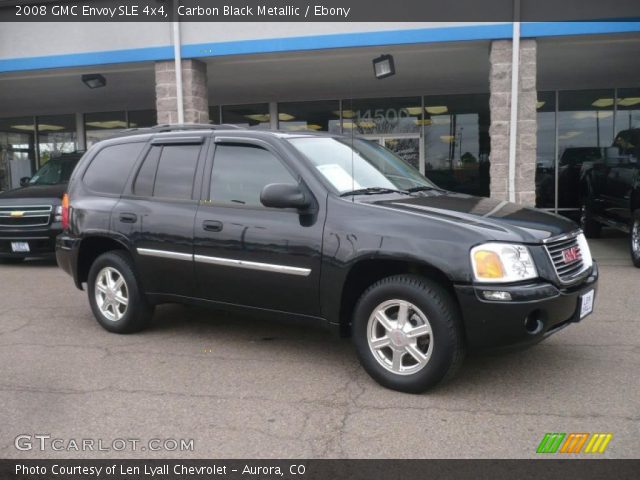 2008 GMC Envoy SLE 4x4 in Carbon Black Metallic