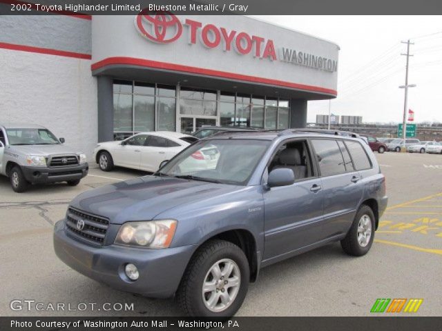 2002 Toyota Highlander Limited in Bluestone Metallic