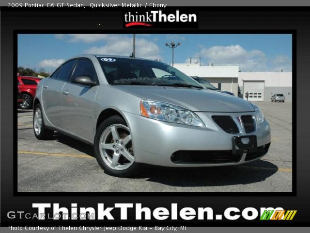 2009 Pontiac G6 GT Sedan in Quicksilver Metallic