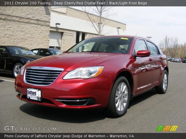 2011 Chrysler 200 Touring in Deep Cherry Red Crystal Pearl