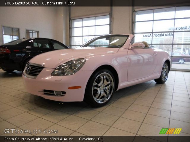 2006 Lexus SC 430 in Custom Pink