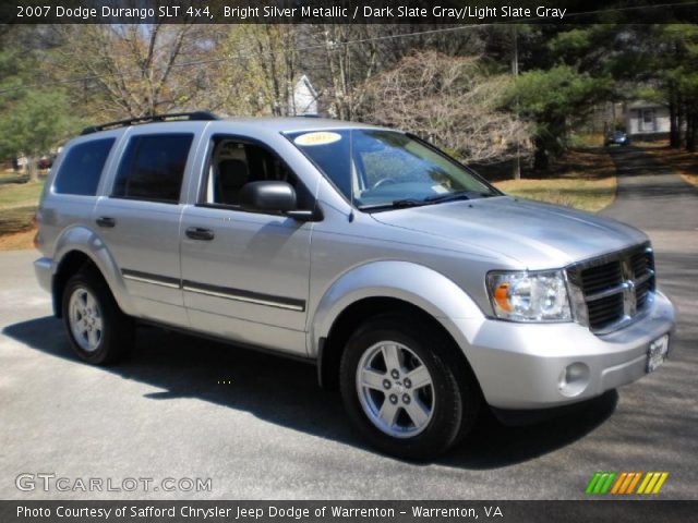 2007 Dodge Durango SLT 4x4 in Bright Silver Metallic