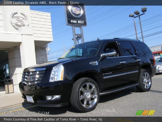 2008 Cadillac Escalade AWD in Black Raven