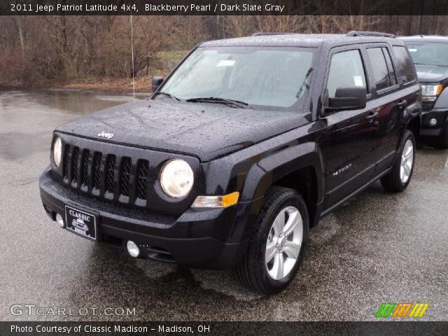 2011 Jeep Patriot Latitude 4x4 in Blackberry Pearl