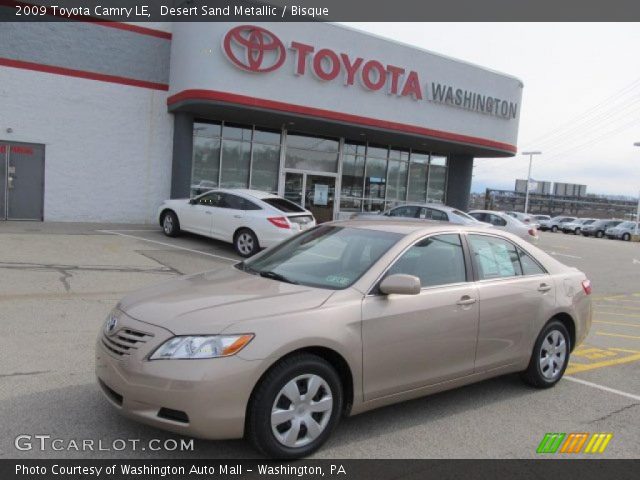 2009 Toyota Camry LE in Desert Sand Metallic