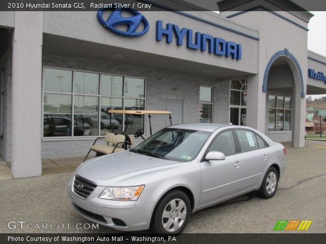 2010 Hyundai Sonata GLS in Radiant Silver