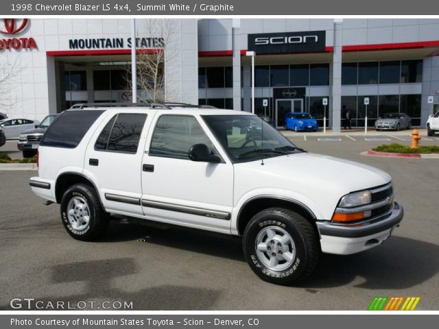 1998 Chevrolet Blazer LS 4x4 in Summit White