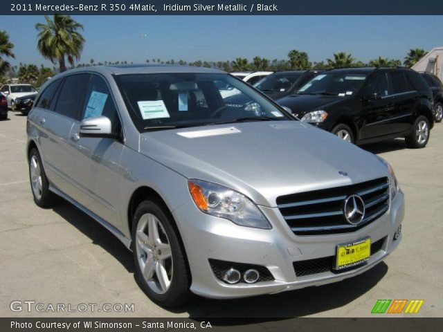 2011 Mercedes-Benz R 350 4Matic in Iridium Silver Metallic