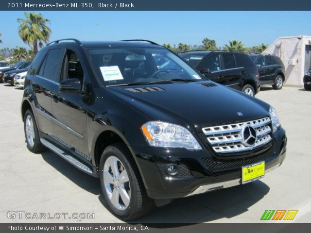 2011 Mercedes-Benz ML 350 in Black