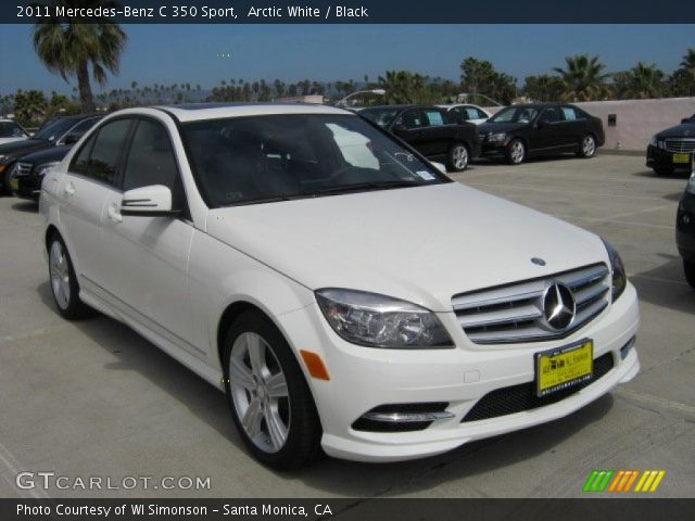 2011 Mercedes-Benz C 350 Sport in Arctic White