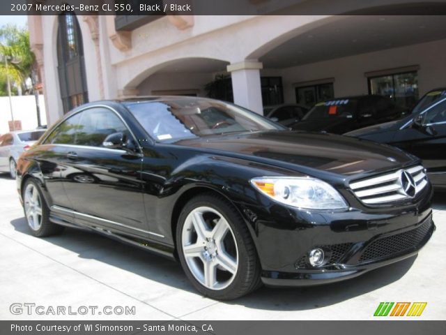 2007 Mercedes-Benz CL 550 in Black