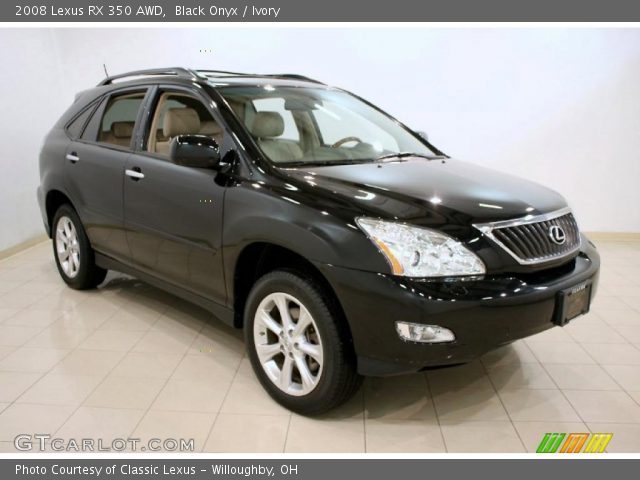 2008 Lexus RX 350 AWD in Black Onyx