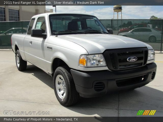 2011 Ford Ranger XL SuperCab in Silver Metallic