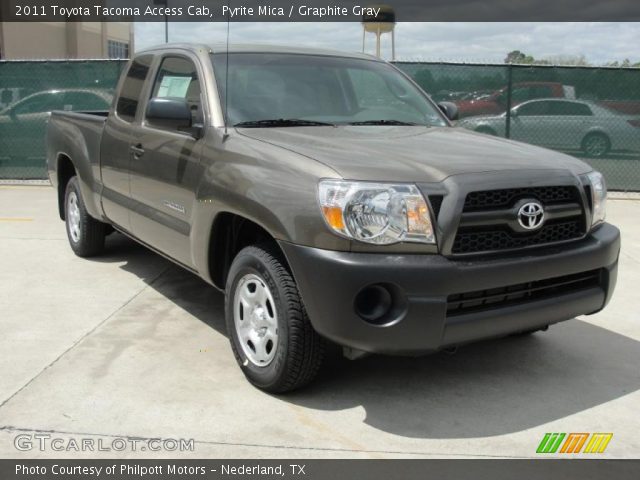 2011 Toyota Tacoma Access Cab in Pyrite Mica