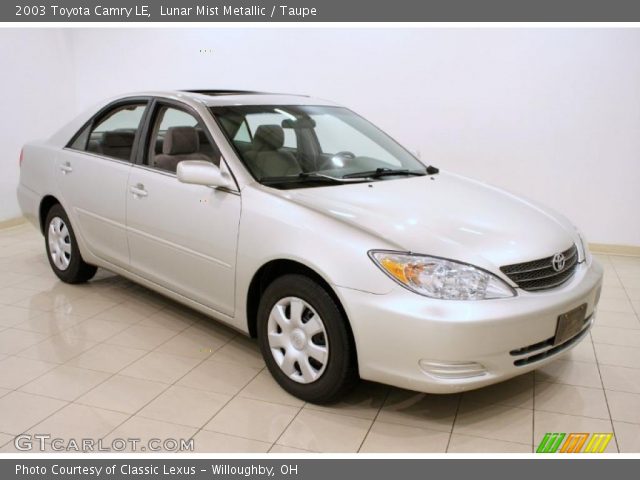 2003 Toyota Camry LE in Lunar Mist Metallic