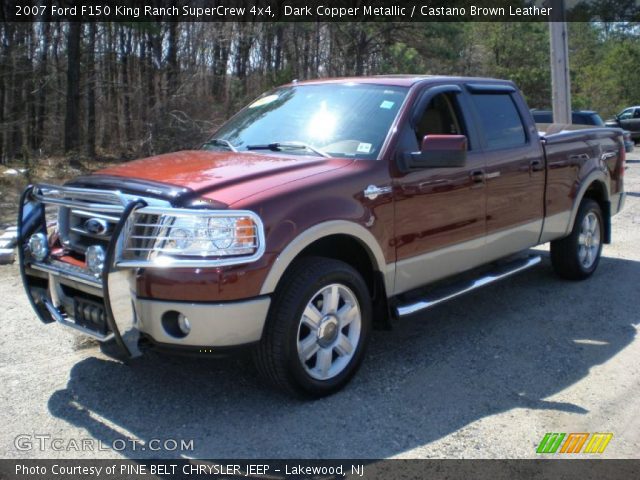 2007 Ford F150 King Ranch SuperCrew 4x4 in Dark Copper Metallic